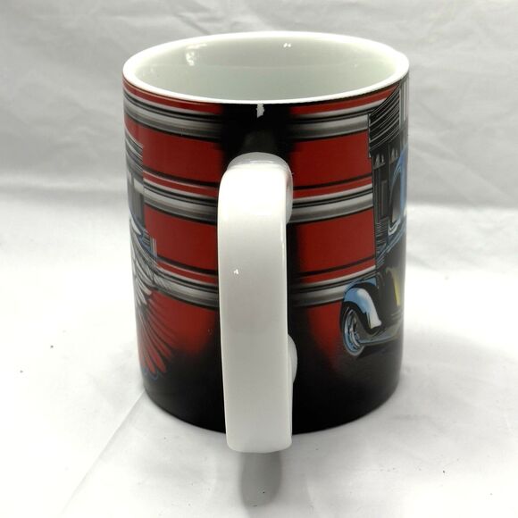Snap On Tools Coffee Cup / Mug 16 oz Route 66 Hotrod Mug by Choko - Picture 5 of 7